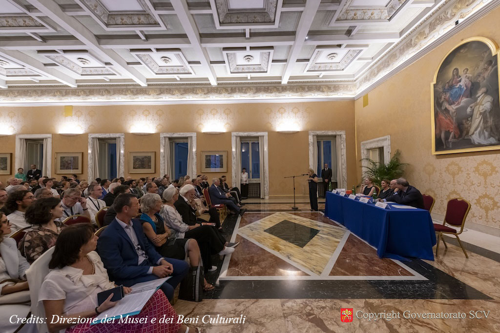 Nel Palazzo Apostolico di Castel Gandolfo inaugurata la mostra “Le Litanie della Vergine di Mario Deluigi - Dialogo tra sacro e astrazione”