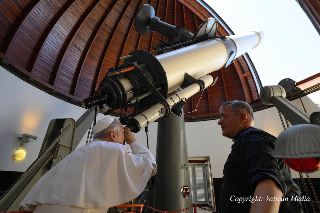 Le Pape Léon XIV a visité les Coupoles de l’Observatoire du Vatican dans le Palais apostolique de Castel Gandolfo